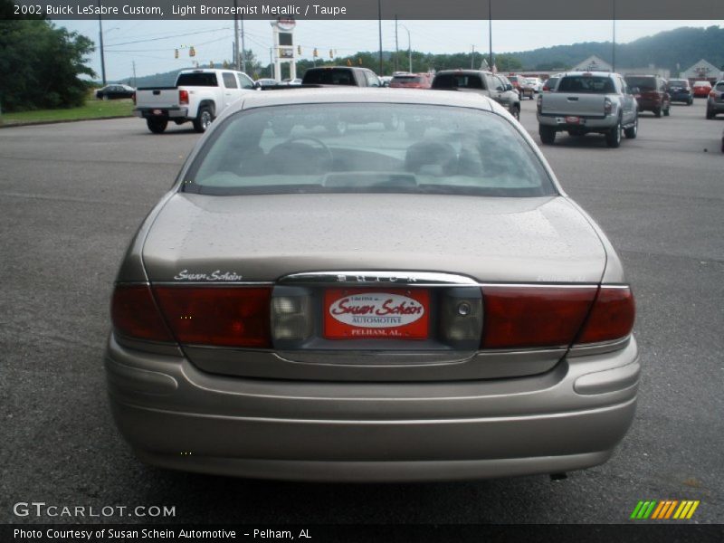 Light Bronzemist Metallic / Taupe 2002 Buick LeSabre Custom