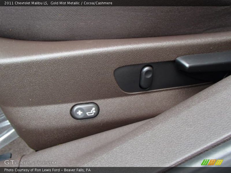 Gold Mist Metallic / Cocoa/Cashmere 2011 Chevrolet Malibu LS