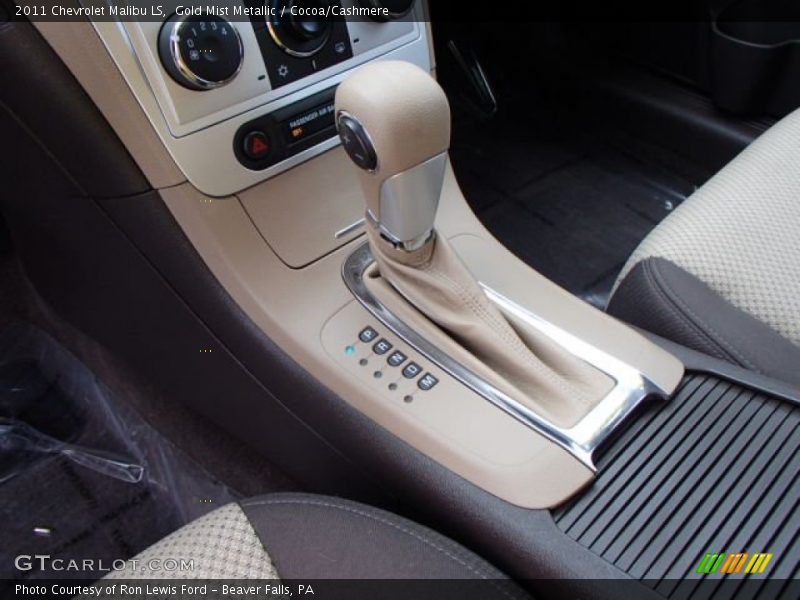 Gold Mist Metallic / Cocoa/Cashmere 2011 Chevrolet Malibu LS