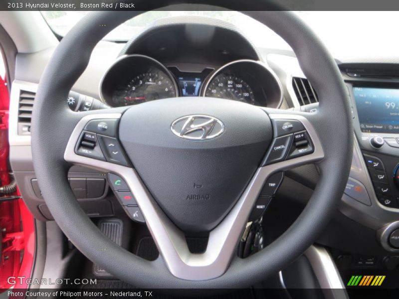 Boston Red / Black 2013 Hyundai Veloster