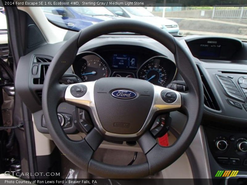  2014 Escape SE 1.6L EcoBoost 4WD Steering Wheel