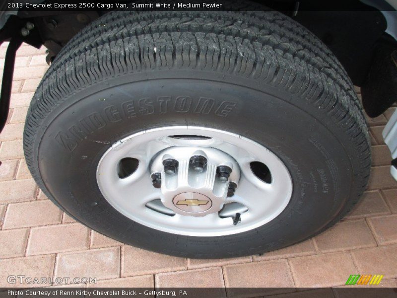 Summit White / Medium Pewter 2013 Chevrolet Express 2500 Cargo Van