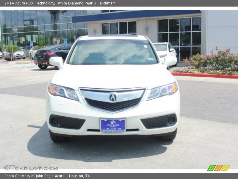 White Diamond Pearl / Parchment 2014 Acura RDX Technology