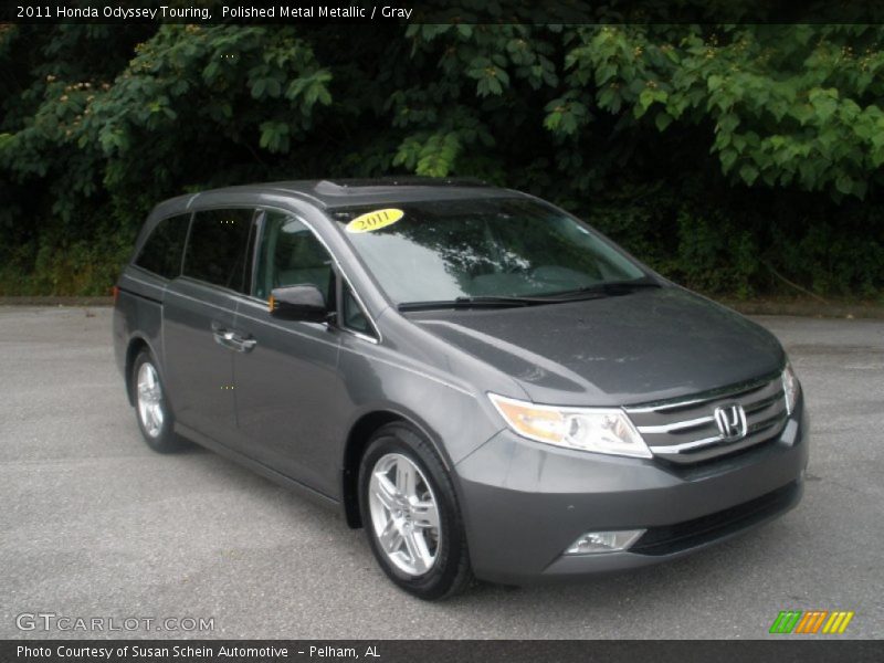 Polished Metal Metallic / Gray 2011 Honda Odyssey Touring