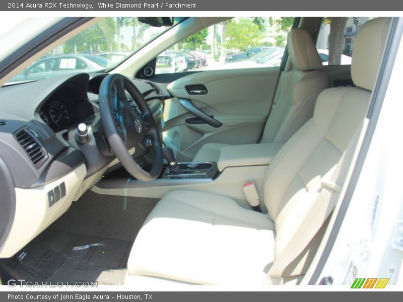 White Diamond Pearl / Parchment 2014 Acura RDX Technology