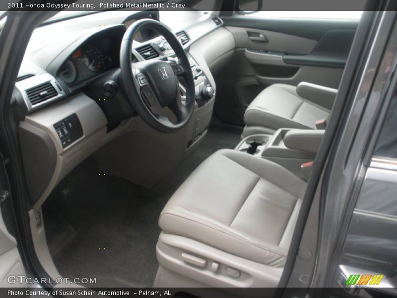 Polished Metal Metallic / Gray 2011 Honda Odyssey Touring