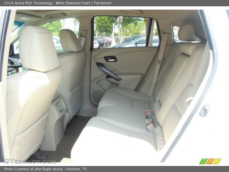 White Diamond Pearl / Parchment 2014 Acura RDX Technology