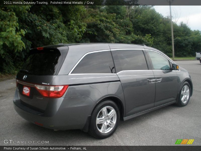 Polished Metal Metallic / Gray 2011 Honda Odyssey Touring