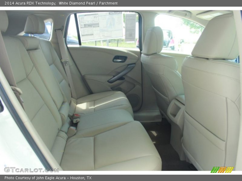 White Diamond Pearl / Parchment 2014 Acura RDX Technology