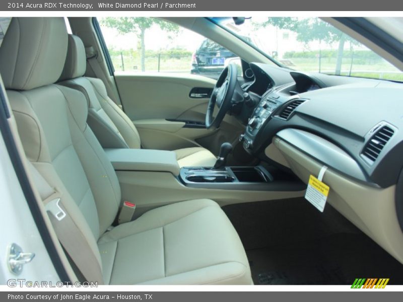 White Diamond Pearl / Parchment 2014 Acura RDX Technology