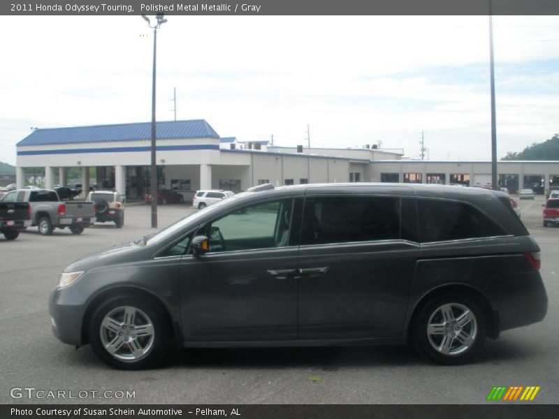Polished Metal Metallic / Gray 2011 Honda Odyssey Touring