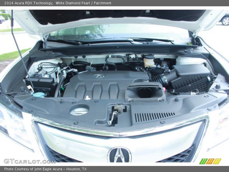 White Diamond Pearl / Parchment 2014 Acura RDX Technology