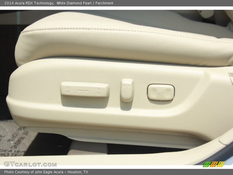 White Diamond Pearl / Parchment 2014 Acura RDX Technology