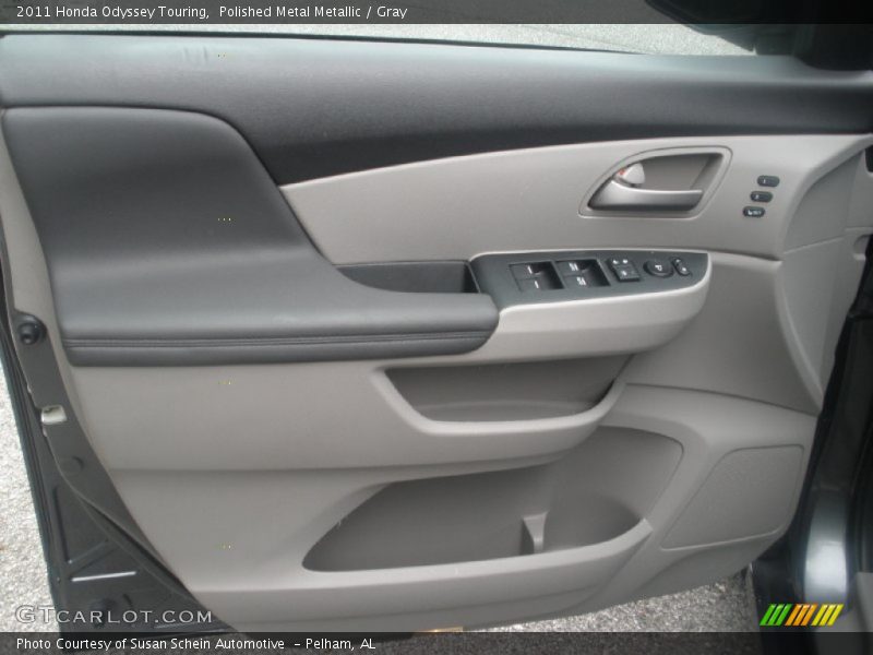 Polished Metal Metallic / Gray 2011 Honda Odyssey Touring