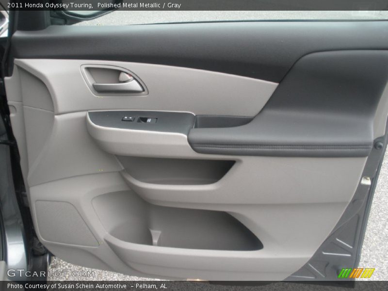 Polished Metal Metallic / Gray 2011 Honda Odyssey Touring