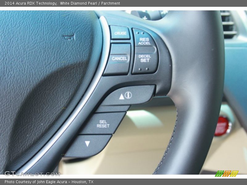 White Diamond Pearl / Parchment 2014 Acura RDX Technology