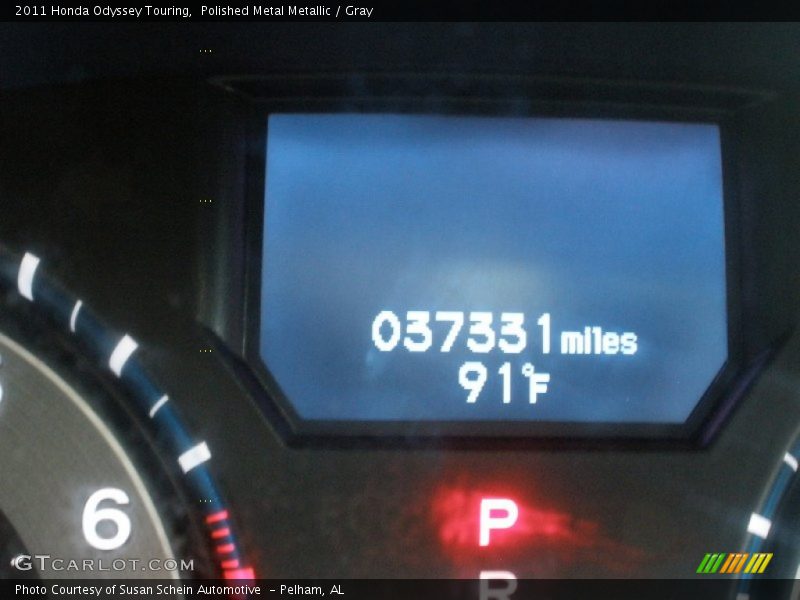 Polished Metal Metallic / Gray 2011 Honda Odyssey Touring