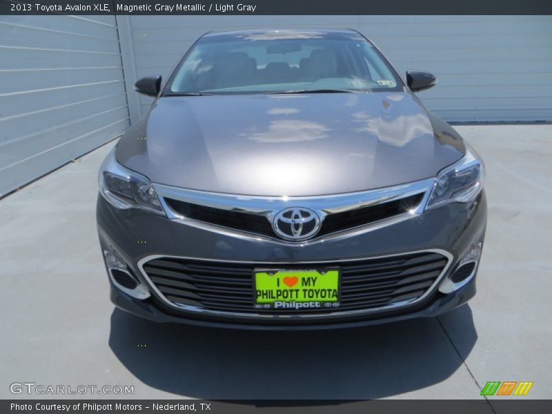 Magnetic Gray Metallic / Light Gray 2013 Toyota Avalon XLE