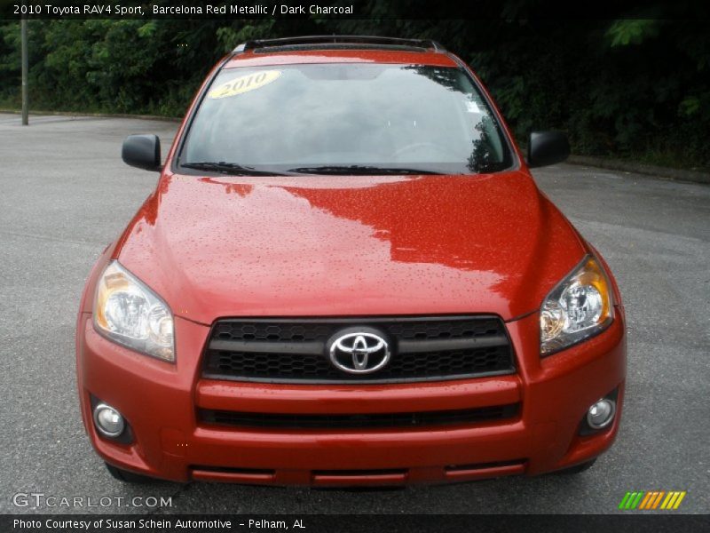 Barcelona Red Metallic / Dark Charcoal 2010 Toyota RAV4 Sport