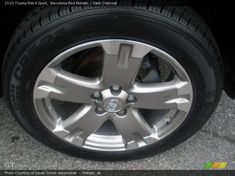 Barcelona Red Metallic / Dark Charcoal 2010 Toyota RAV4 Sport