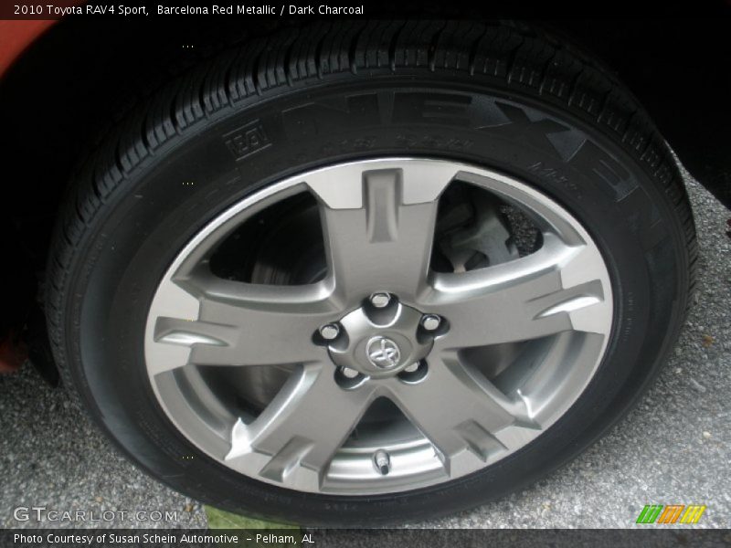 Barcelona Red Metallic / Dark Charcoal 2010 Toyota RAV4 Sport
