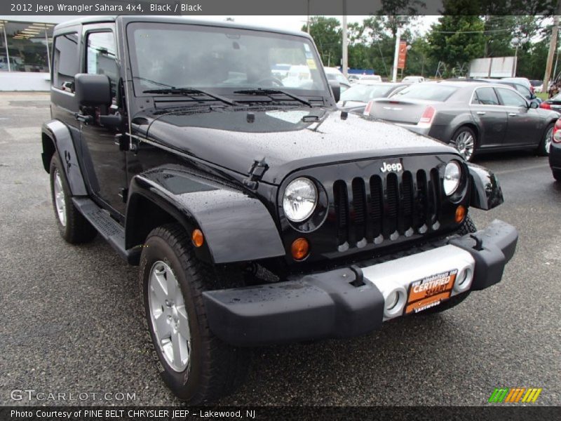 Black / Black 2012 Jeep Wrangler Sahara 4x4