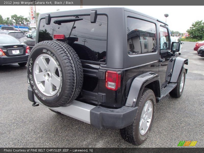 Black / Black 2012 Jeep Wrangler Sahara 4x4