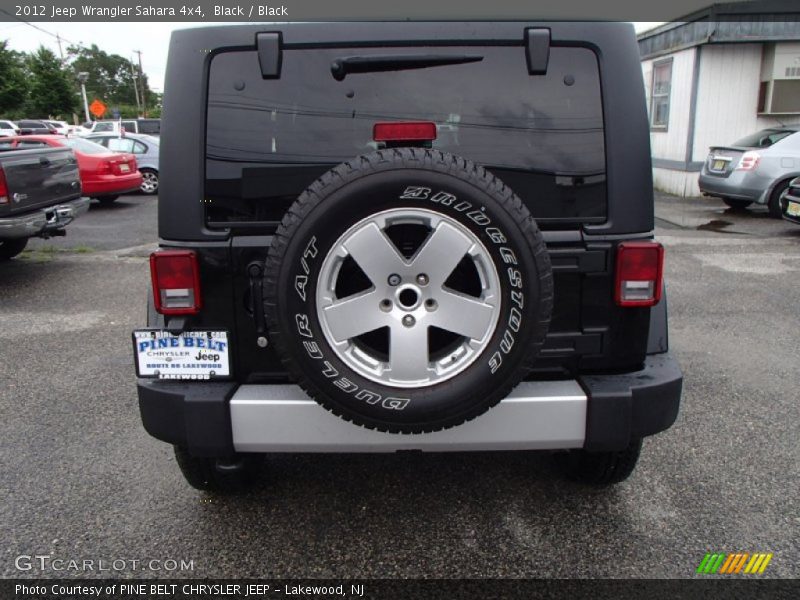 Black / Black 2012 Jeep Wrangler Sahara 4x4
