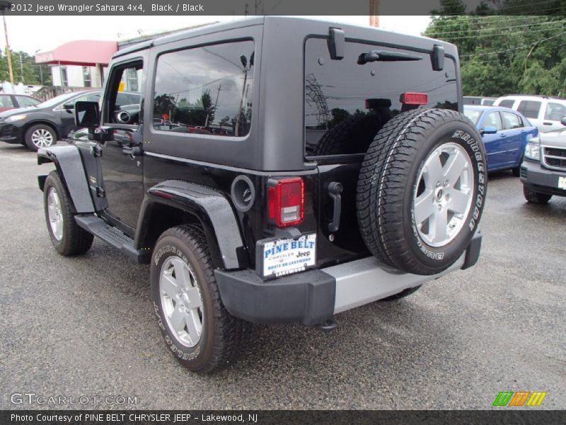 Black / Black 2012 Jeep Wrangler Sahara 4x4