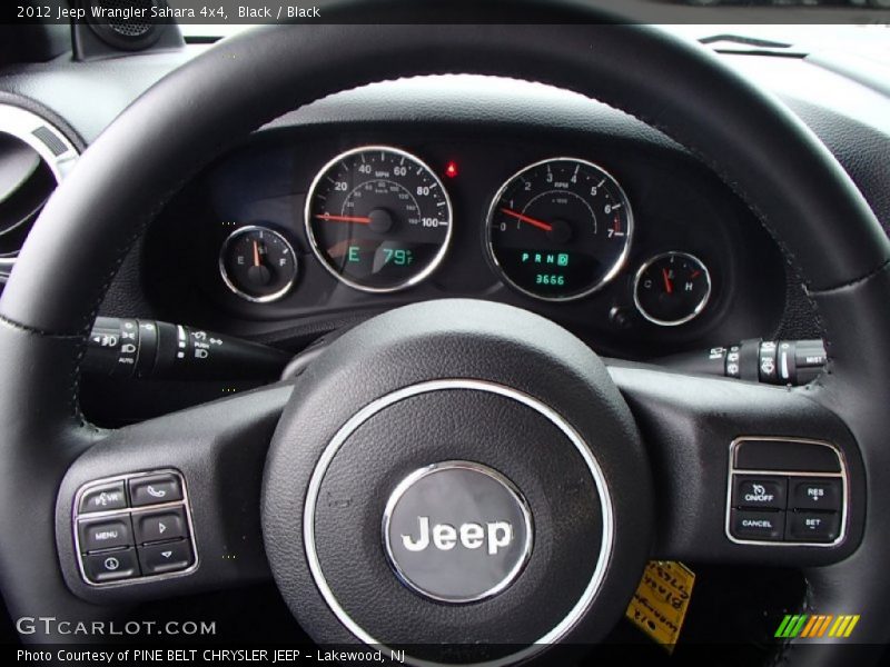 Black / Black 2012 Jeep Wrangler Sahara 4x4