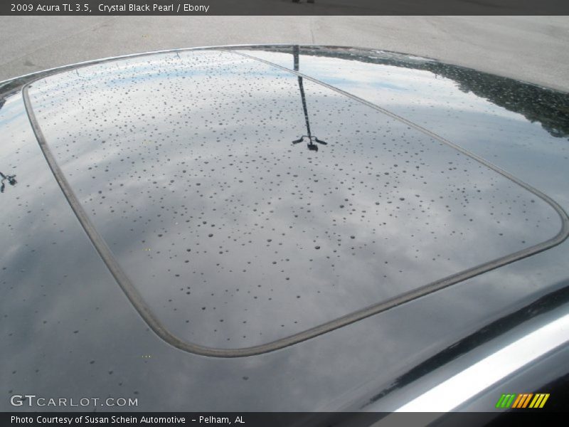 Crystal Black Pearl / Ebony 2009 Acura TL 3.5