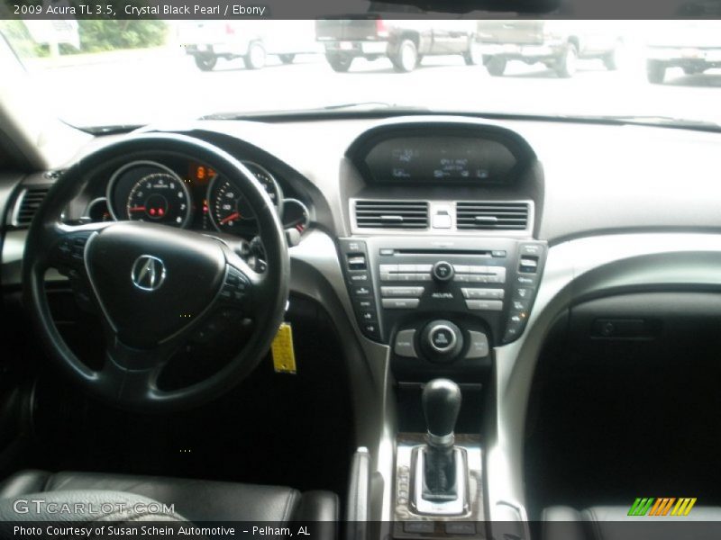 Crystal Black Pearl / Ebony 2009 Acura TL 3.5