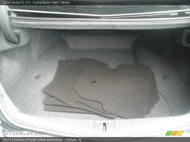 Crystal Black Pearl / Ebony 2009 Acura TL 3.5