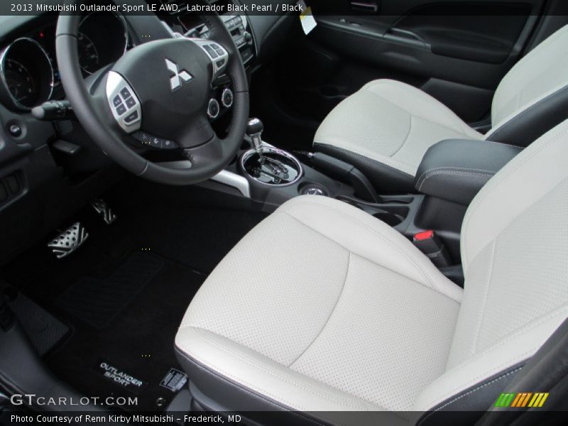 Labrador Black Pearl / Black 2013 Mitsubishi Outlander Sport LE AWD
