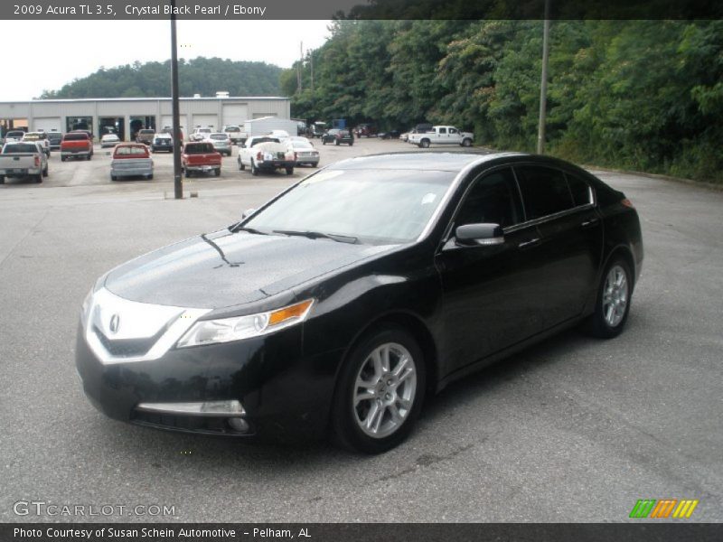 Crystal Black Pearl / Ebony 2009 Acura TL 3.5