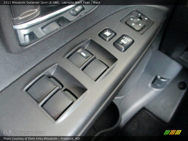 Labrador Black Pearl / Black 2013 Mitsubishi Outlander Sport LE AWD