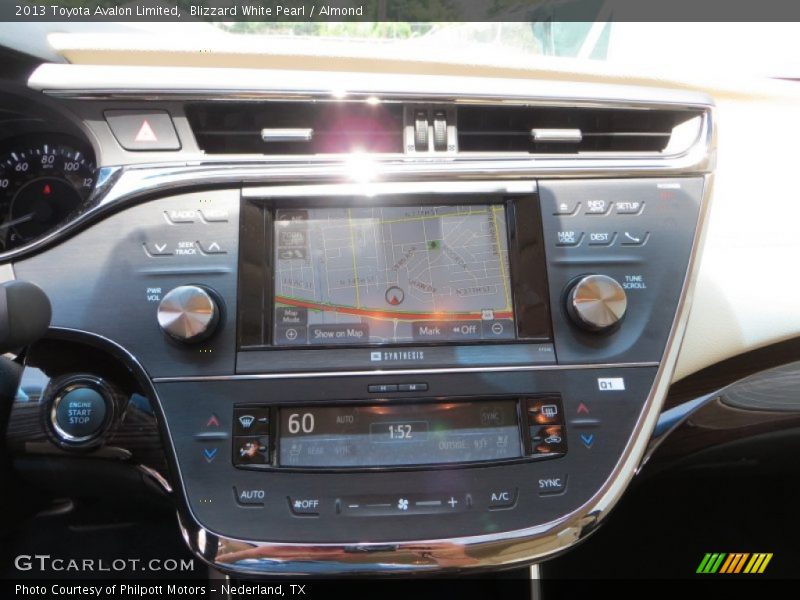 Blizzard White Pearl / Almond 2013 Toyota Avalon Limited
