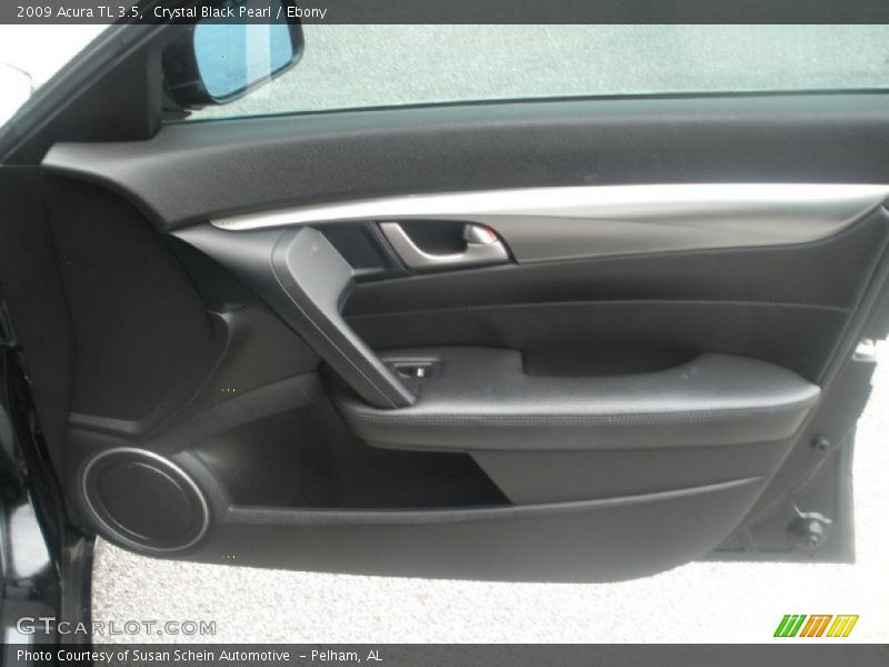 Crystal Black Pearl / Ebony 2009 Acura TL 3.5