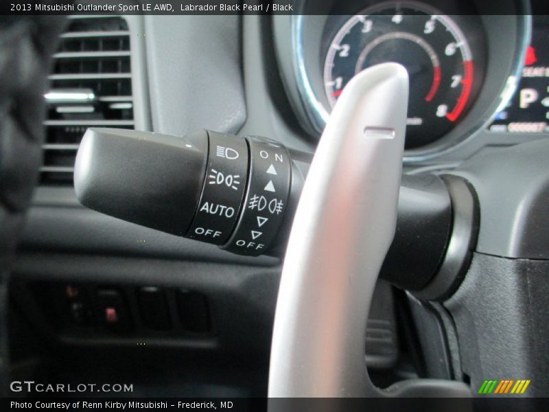 Labrador Black Pearl / Black 2013 Mitsubishi Outlander Sport LE AWD