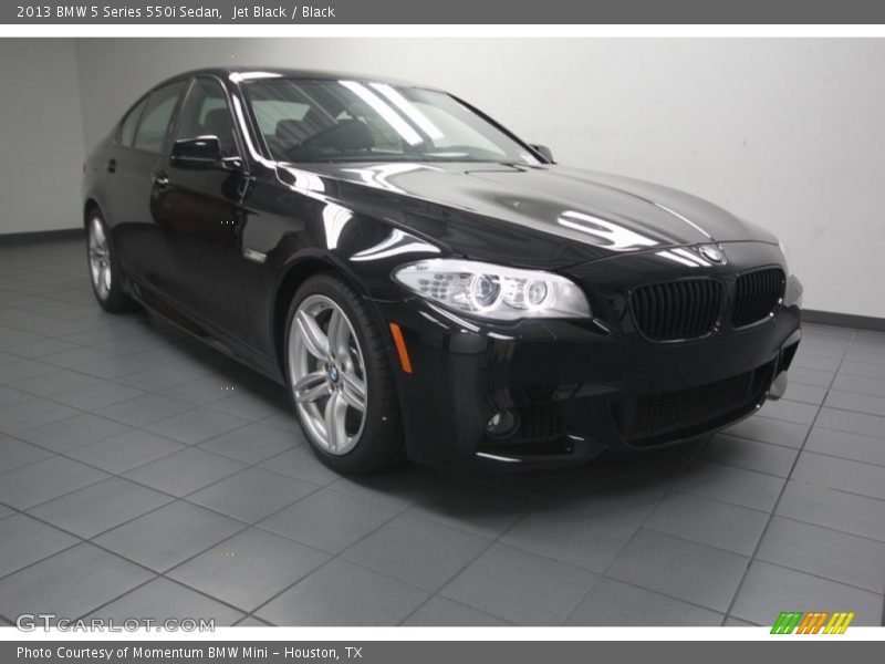 Jet Black / Black 2013 BMW 5 Series 550i Sedan