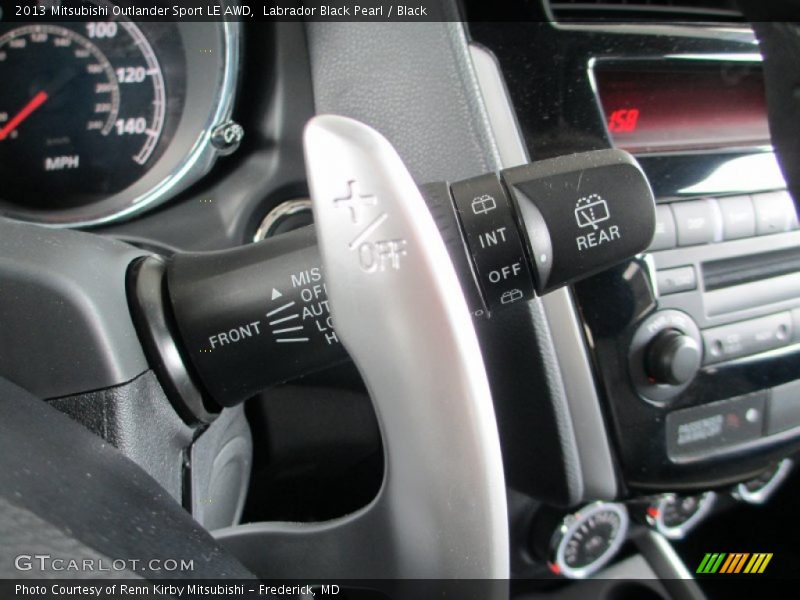 Labrador Black Pearl / Black 2013 Mitsubishi Outlander Sport LE AWD