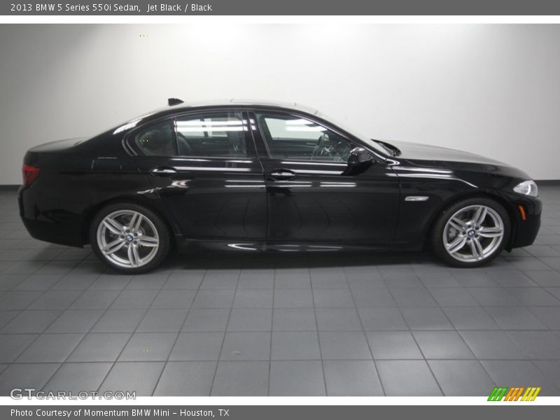 Jet Black / Black 2013 BMW 5 Series 550i Sedan