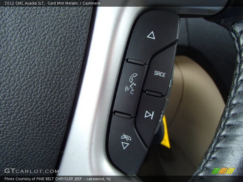 Gold Mist Metallic / Cashmere 2012 GMC Acadia SLT
