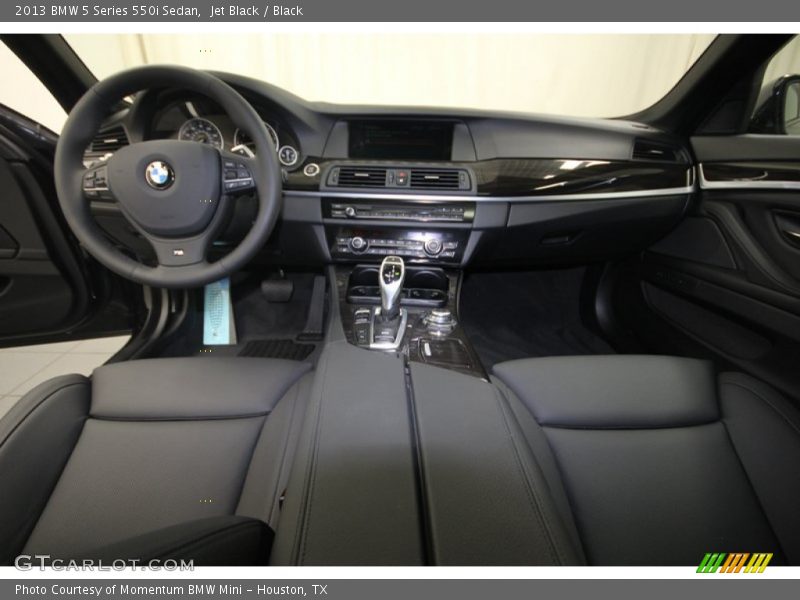 Jet Black / Black 2013 BMW 5 Series 550i Sedan