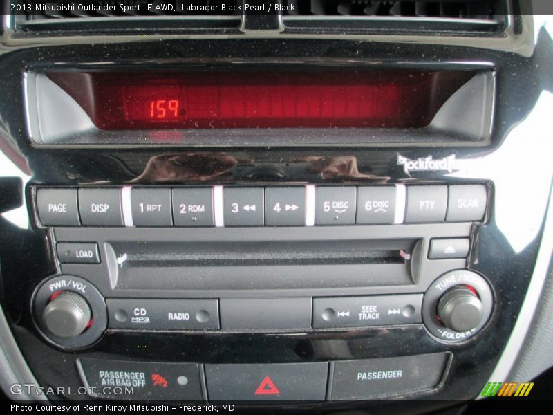 Labrador Black Pearl / Black 2013 Mitsubishi Outlander Sport LE AWD