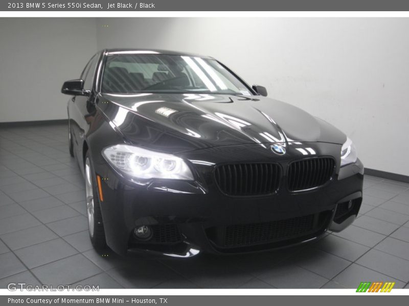 Jet Black / Black 2013 BMW 5 Series 550i Sedan
