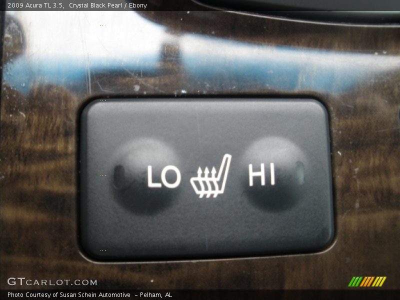 Crystal Black Pearl / Ebony 2009 Acura TL 3.5
