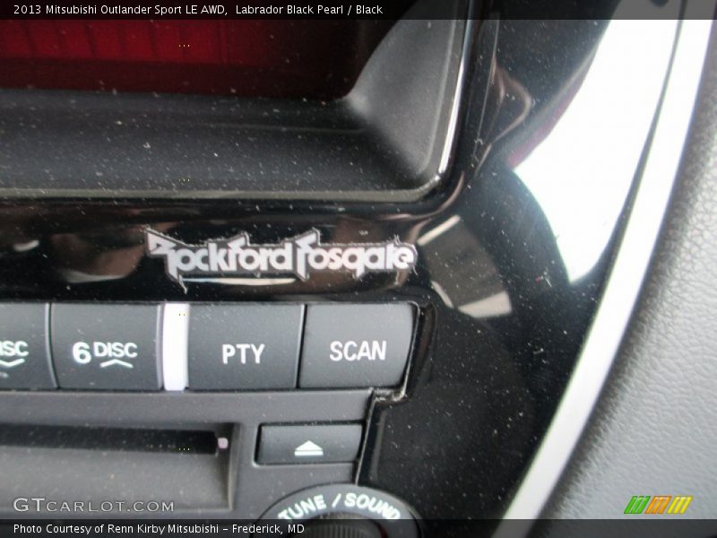 Labrador Black Pearl / Black 2013 Mitsubishi Outlander Sport LE AWD