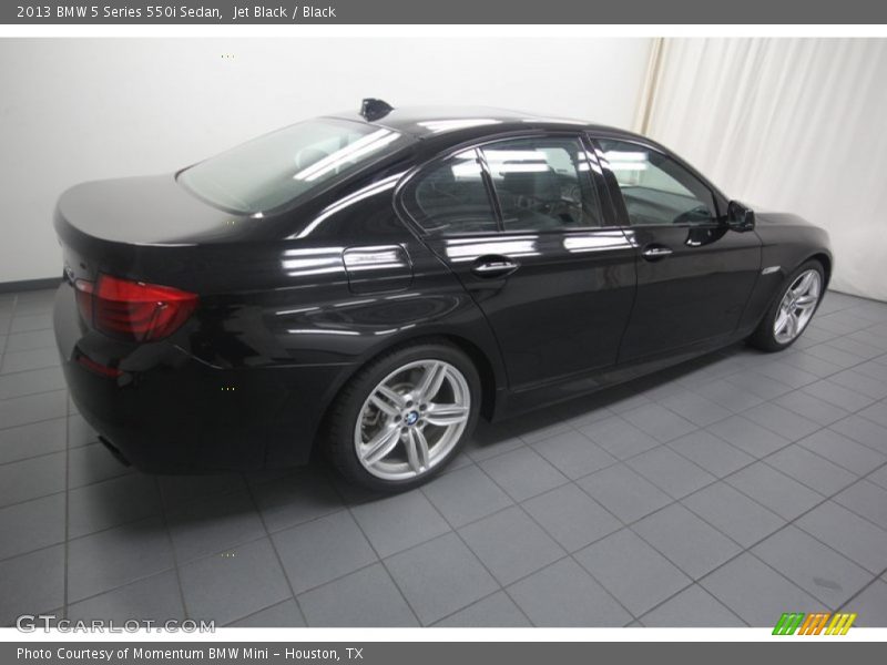 Jet Black / Black 2013 BMW 5 Series 550i Sedan