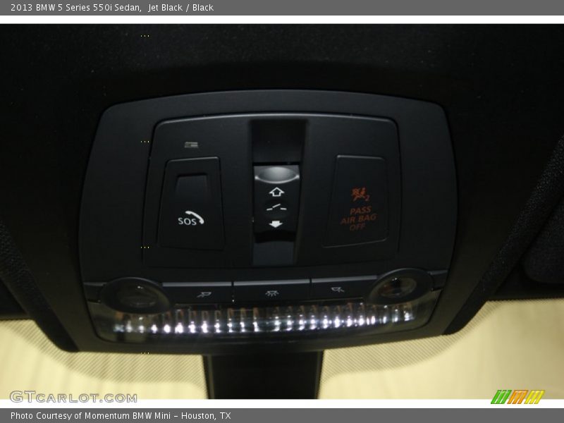Jet Black / Black 2013 BMW 5 Series 550i Sedan